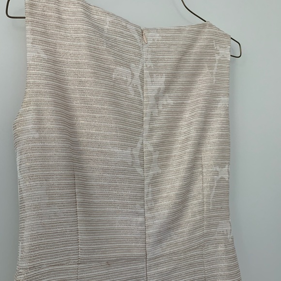 Tahari by ASL Metallic Brocade Pleated Dress - Picture 10 of 10